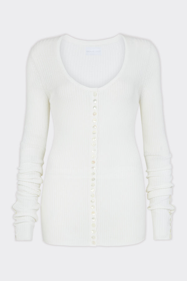 noon by noor Sonia Knit in White