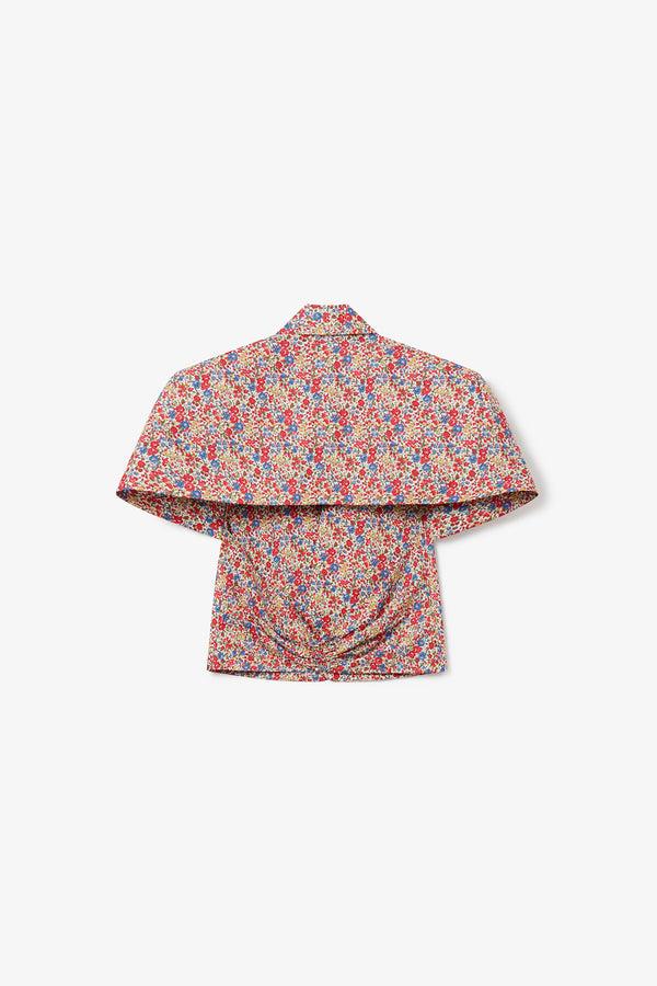 Noon By Noor Soraya Jacket In Ditsy Floral Print