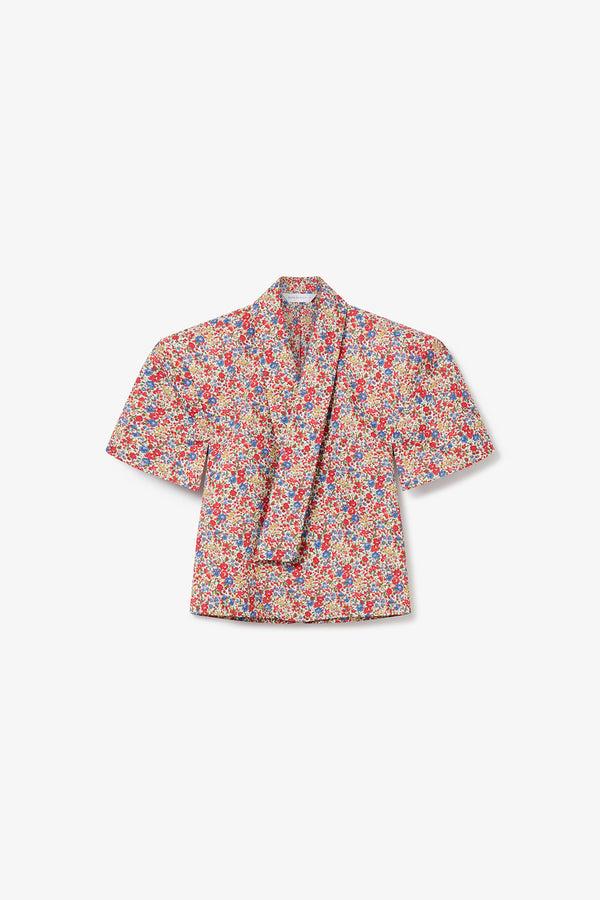 noon by noor Soraya Jacket in Ditsy Floral Print