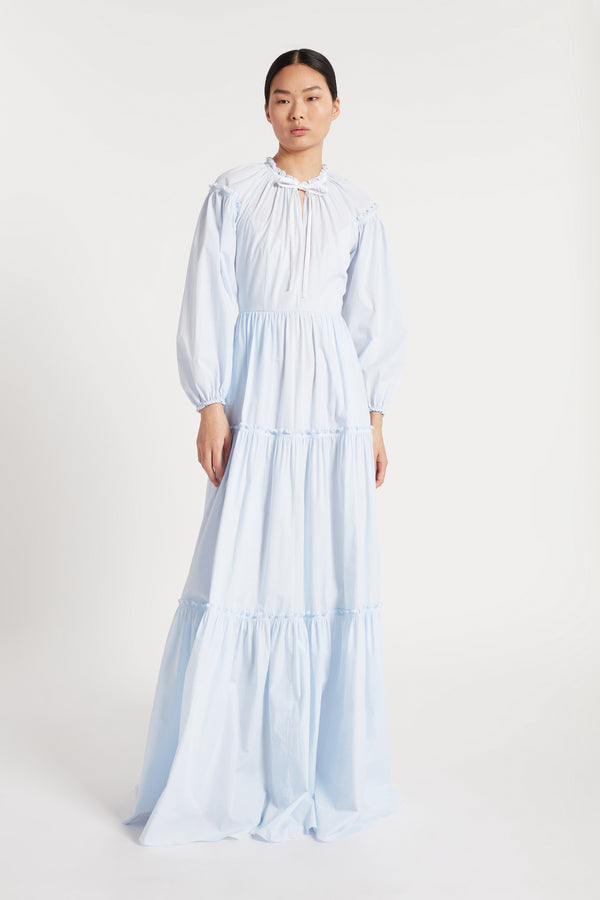 noon by noor Teresa Dress in Pale Blue