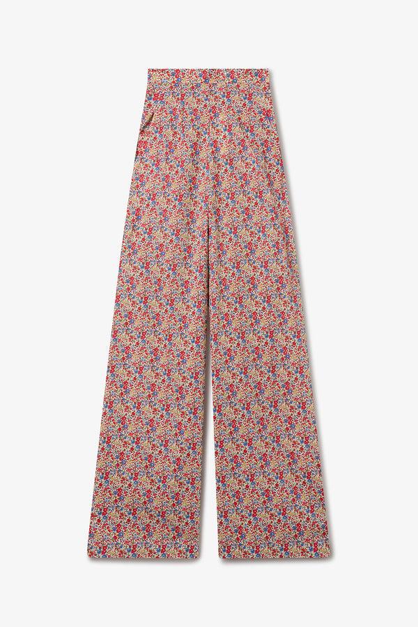 noon by noor Vena Trouser in Ditsy Floral Print