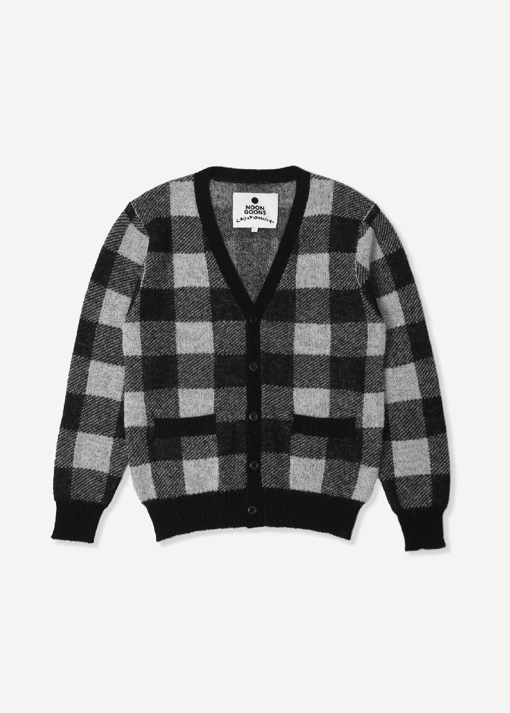 noon goons BEACH CAMP CARDIGAN - BONDFIRE ASH