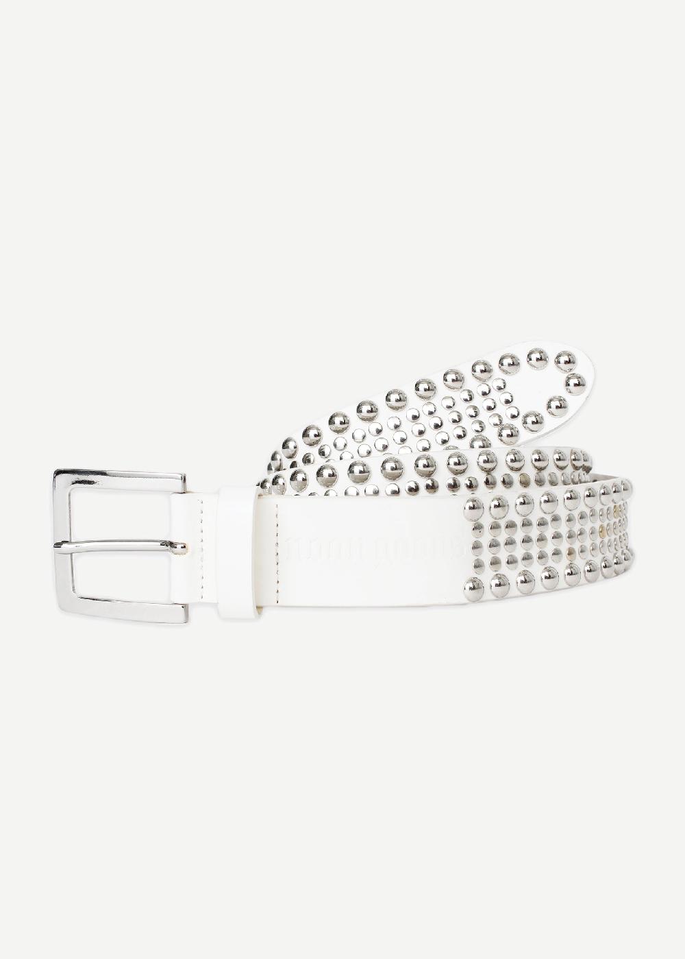 noon goons Big Shot Belt - White