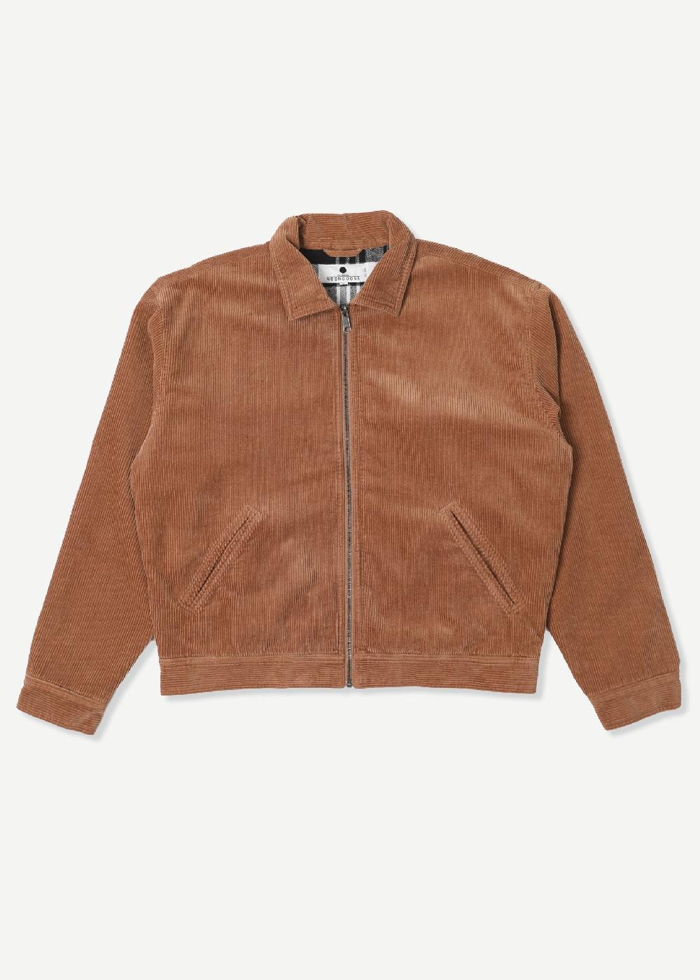 noon goons FEEBLE CORDUROY JACKET - BROWN