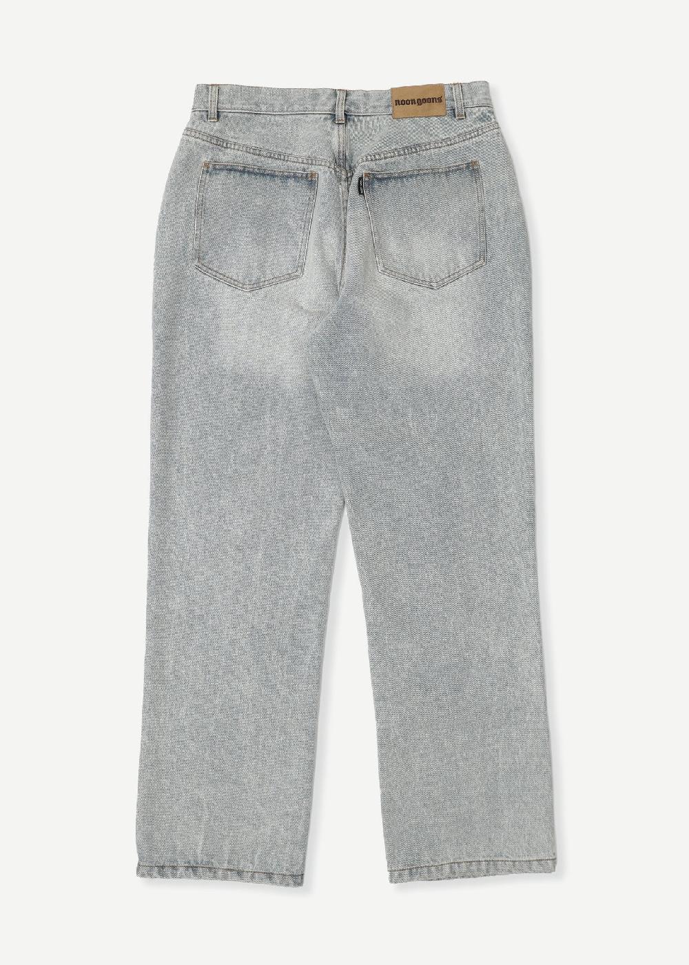 Noon Goons FLY DAZE DENIM PANT - STONE WASH