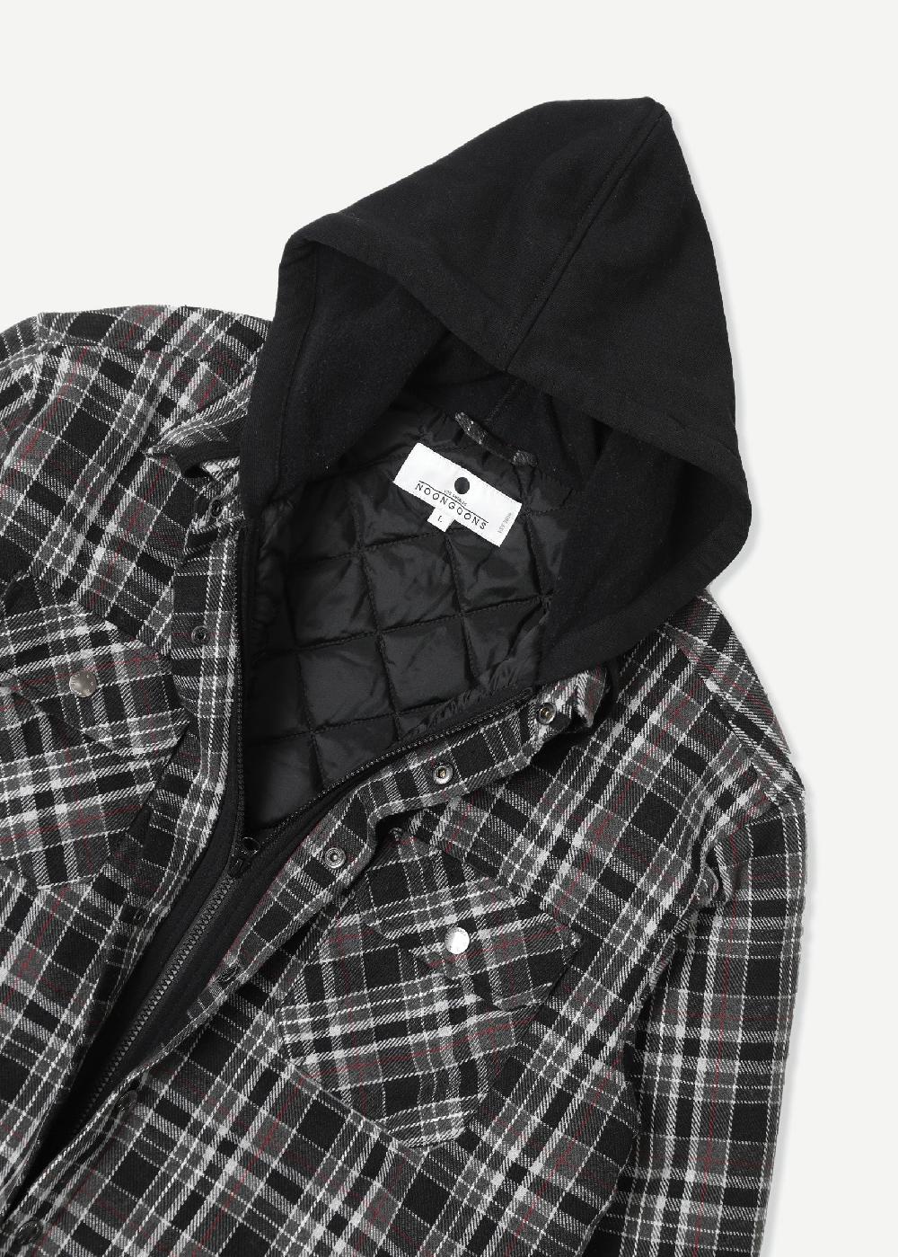 Noon Goons FUNCTION FLANNEL - BLACK