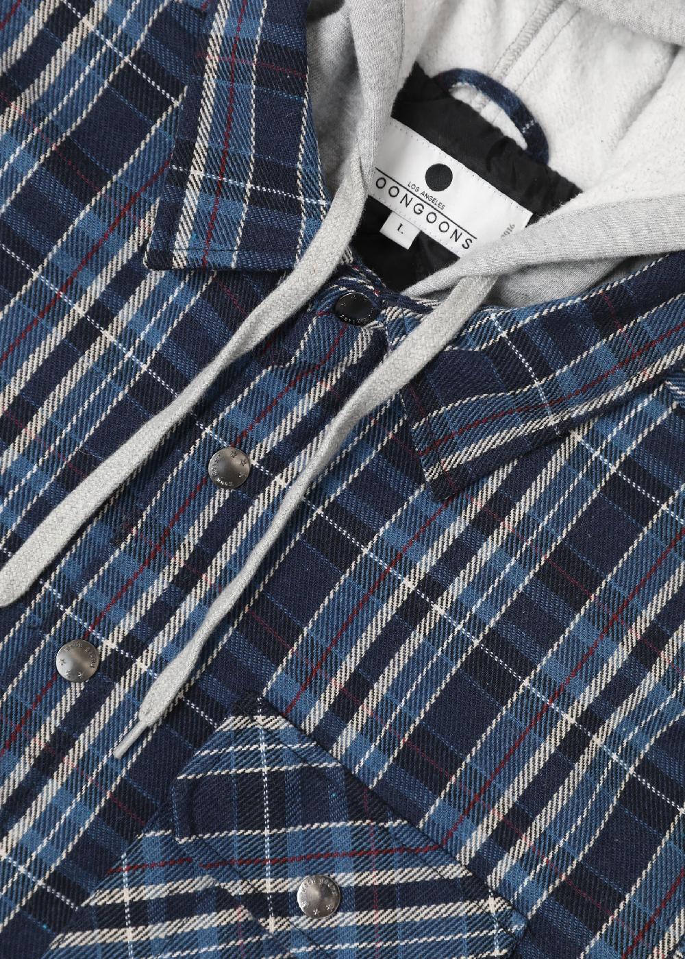 Noon Goons FUNCTION FLANNEL - BLUE