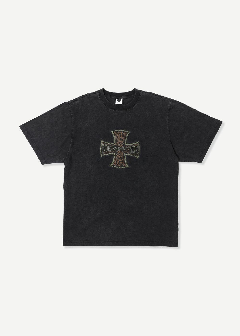 noon goons INDEPENDENT SURF T - BLACK