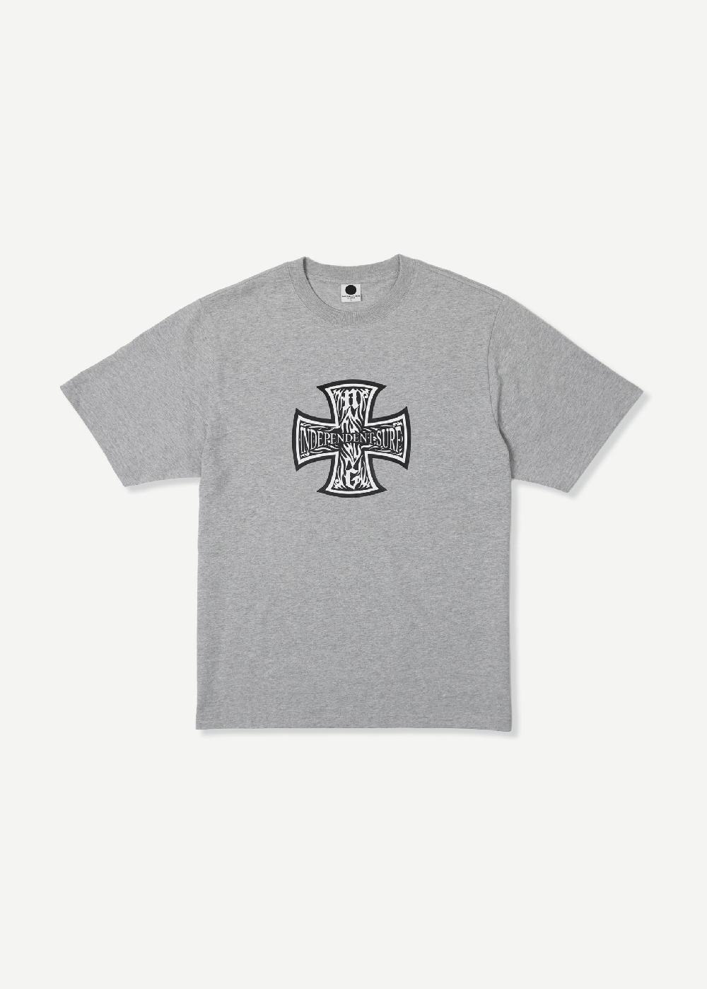 noon goons INDEPENDENT SURF T - HEATHER GREY