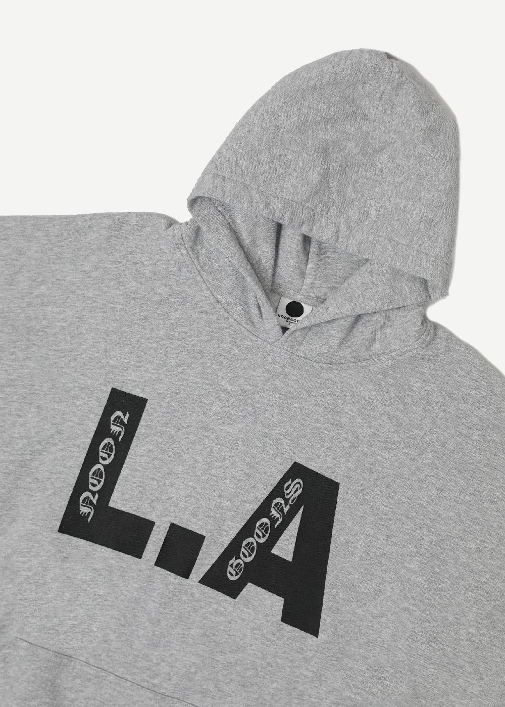 Noon Goons L.A HOODIE - HEATHER GREY