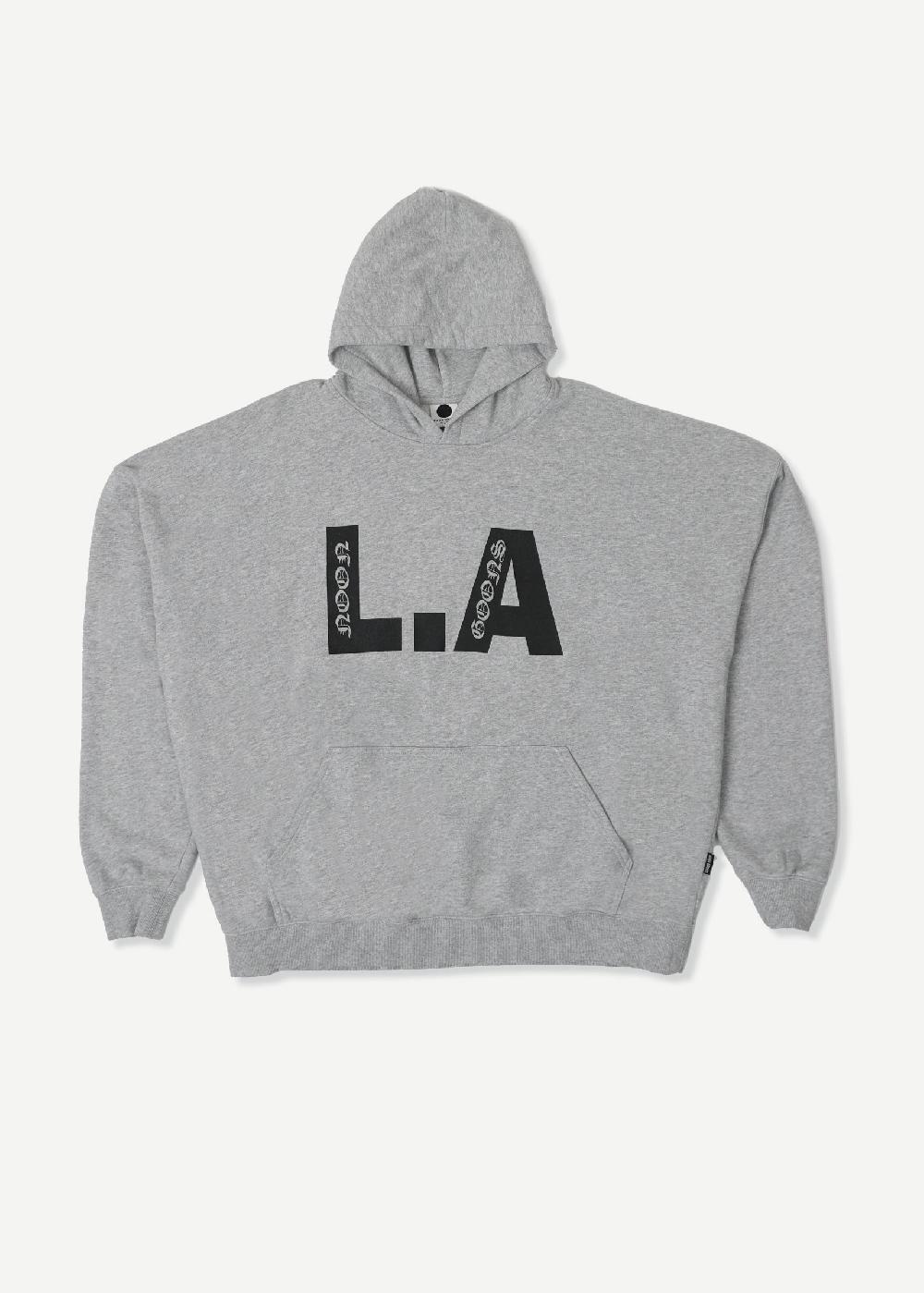 noon goons L.A HOODIE - HEATHER GREY