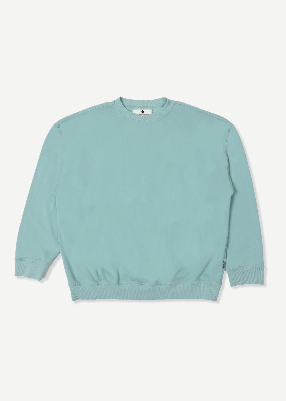 noon goons PACIFIC SWEATSHIRT - AQUA