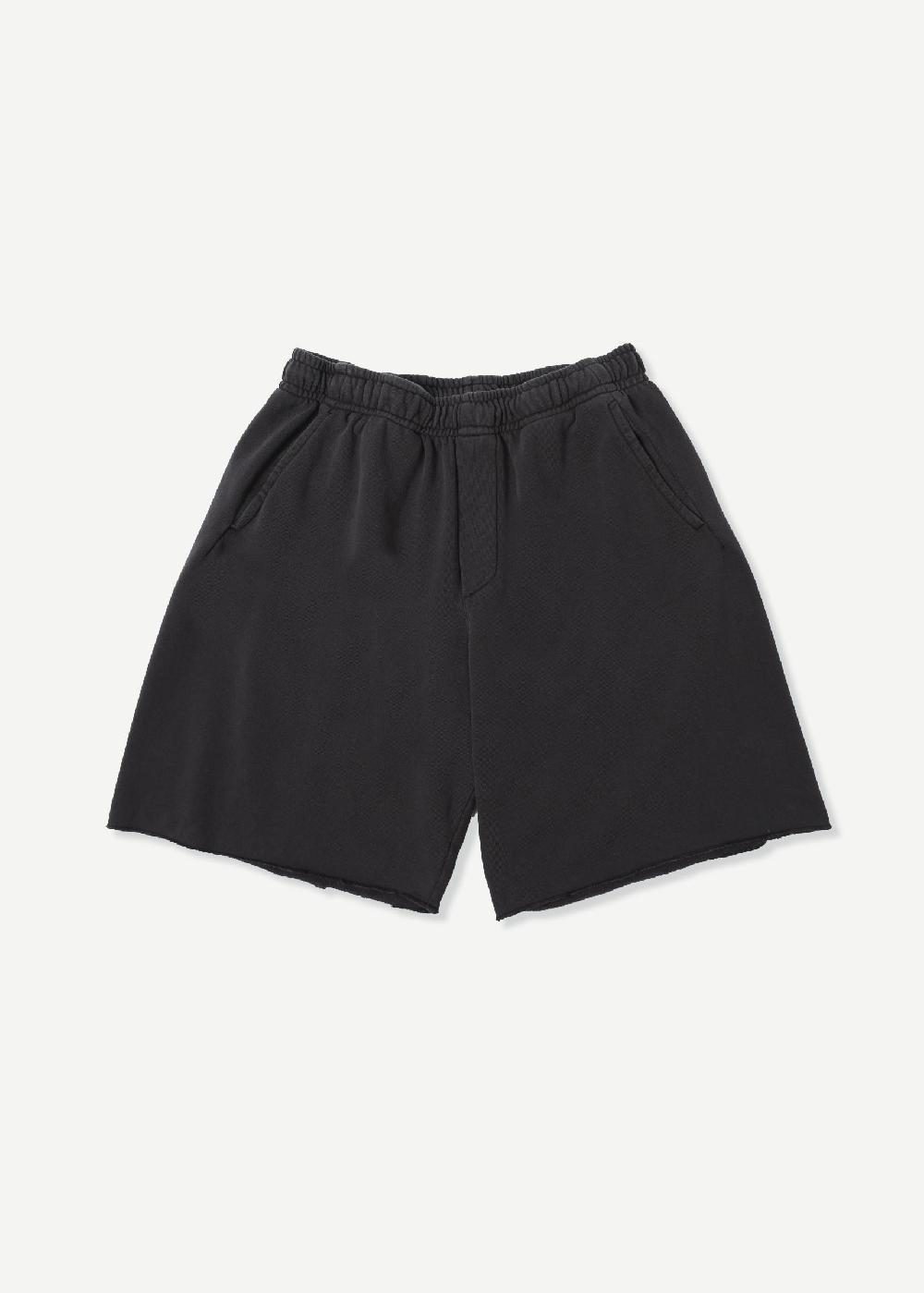 noon goons PACIFIC SWEATSHORT - BLACK
