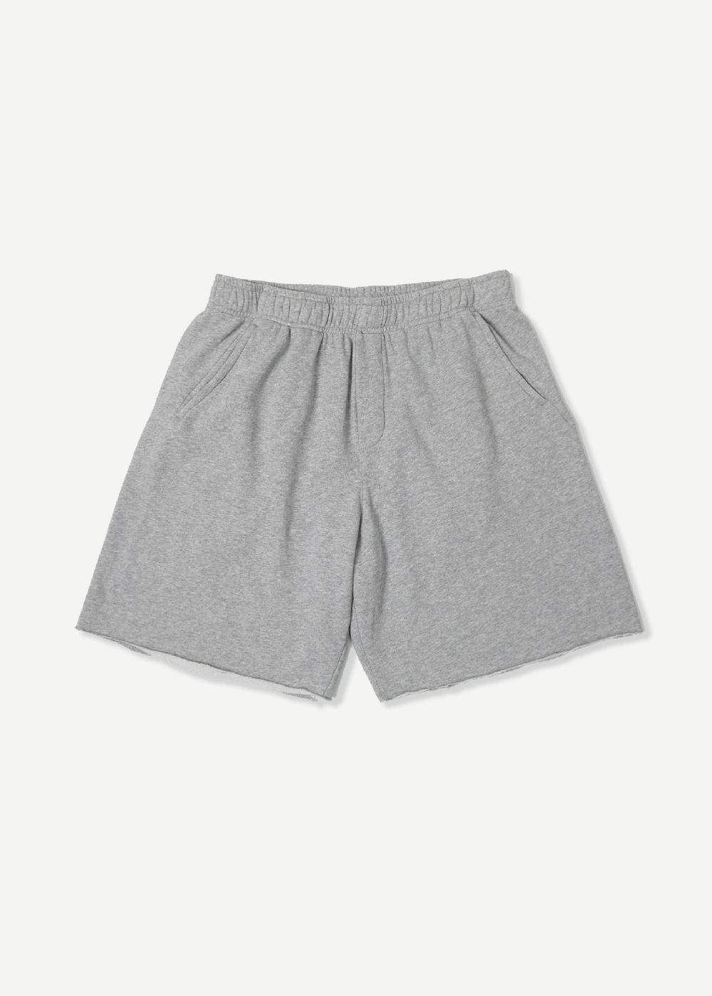 noon goons PACIFIC SWEATSHORT - HEATHER GREY