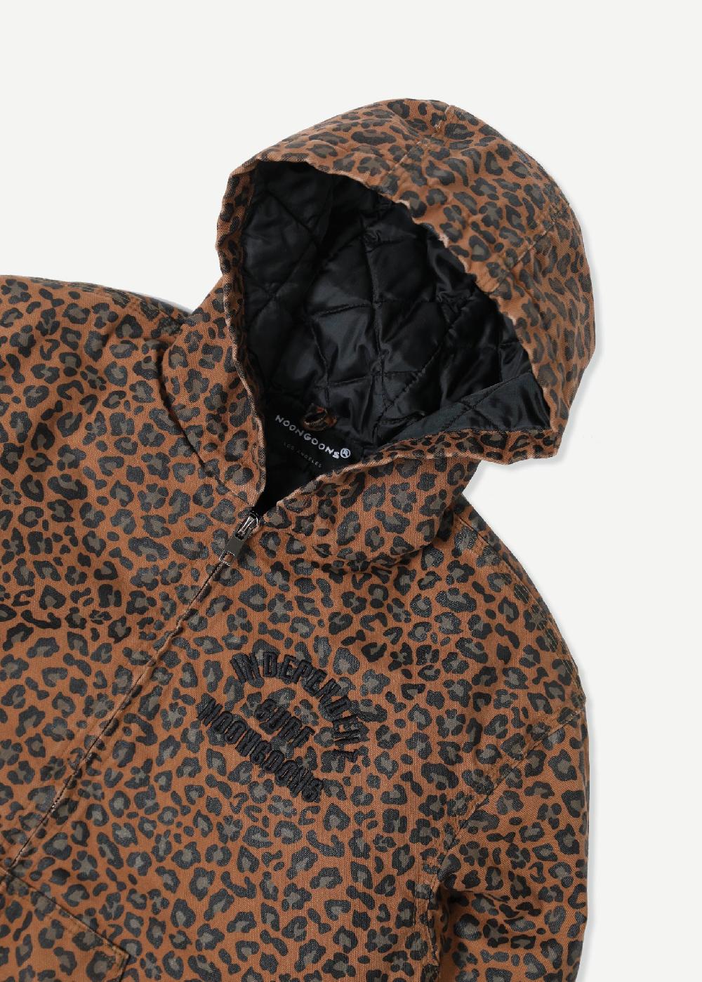 Noon Goons PISMO WORKWEAR JACKET - LEOPARD