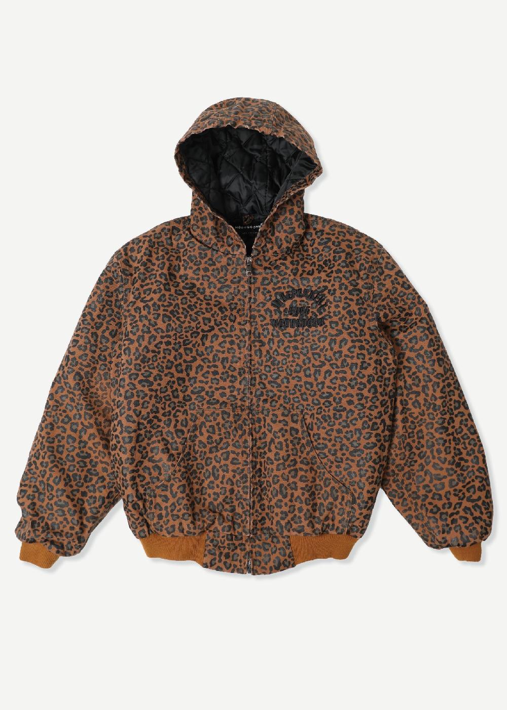 noon goons PISMO WORKWEAR JACKET - LEOPARD