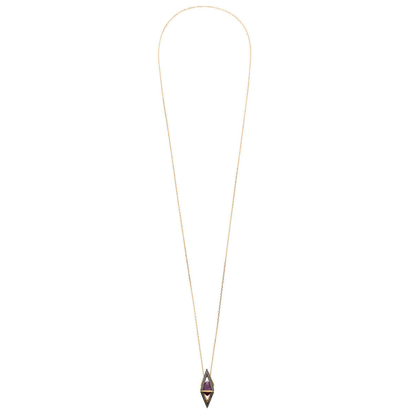 Noor Fares Noor Fares Amethyst Octave Pendulum Pendant