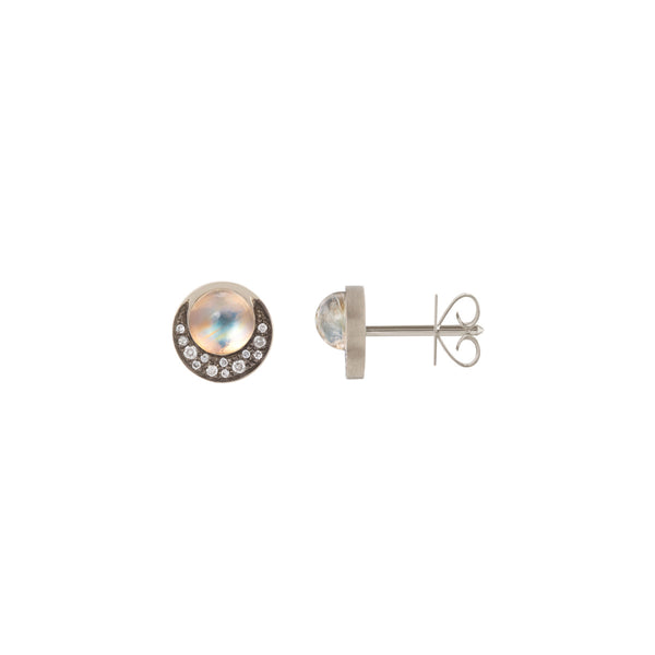 noor fares Noor Fares Diamond Eclipse Stud Earrings
