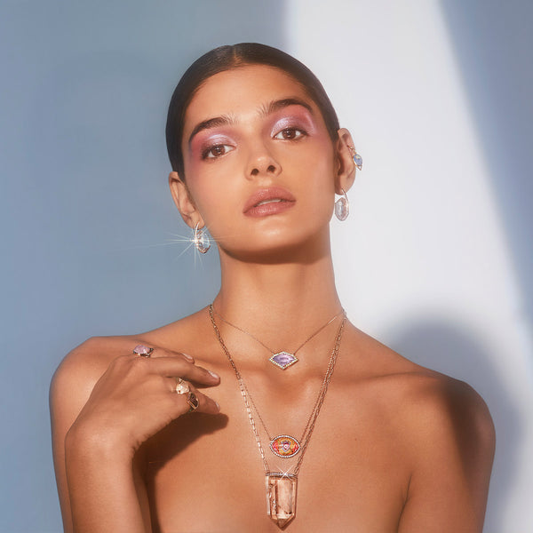 Noor Fares Noor Fares Kaleidoscopic Eye Pendant | Prisma Collection