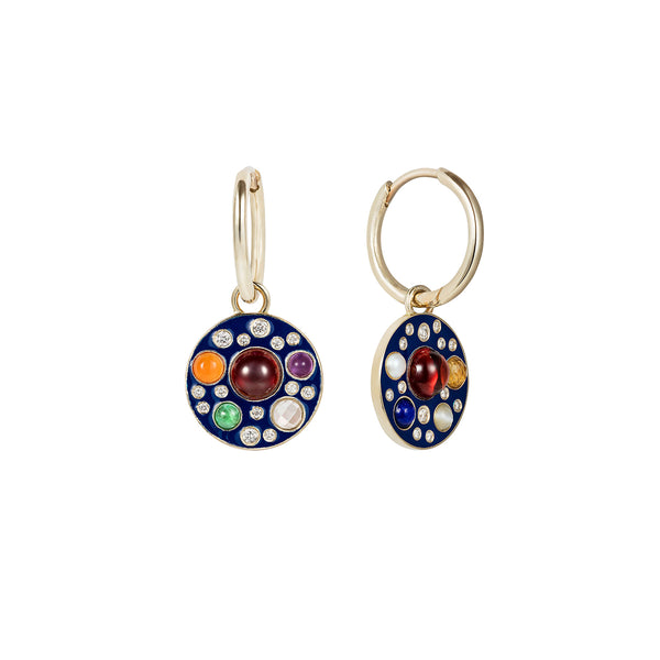 Noor Fares Noor Fares Midnight Upratna Drop Earrings