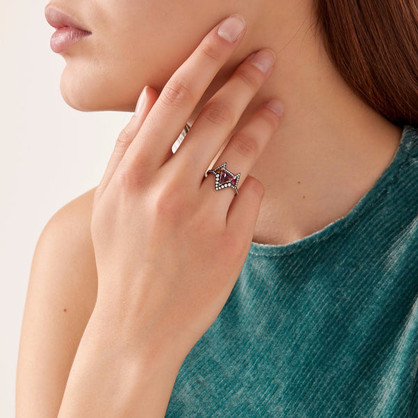 Noor Fares Noor Fares Amethyst Hava Ring