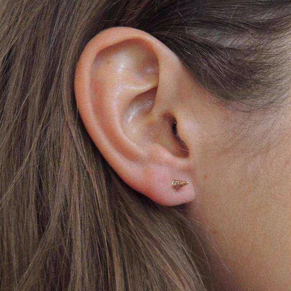 Noor Fares Noor Fares Diamond Cone Stud Earrings