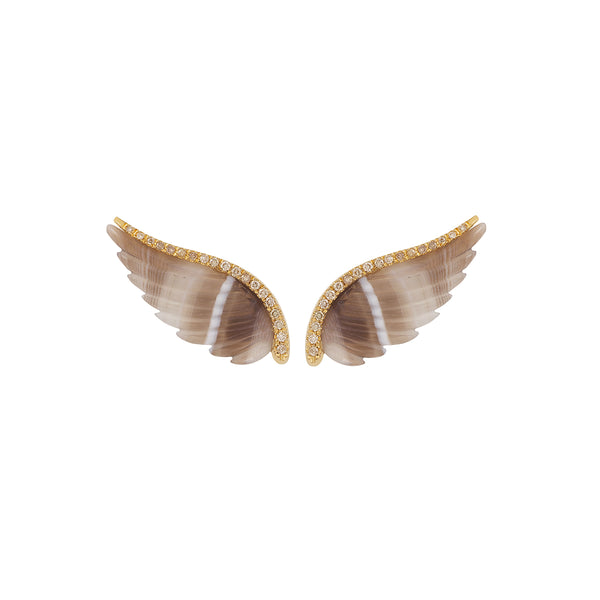 Noor Fares Noor Fares Diamond Wing Earpieces