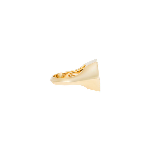Noor Fares Noor Fares Gold Hex Seal Ring
