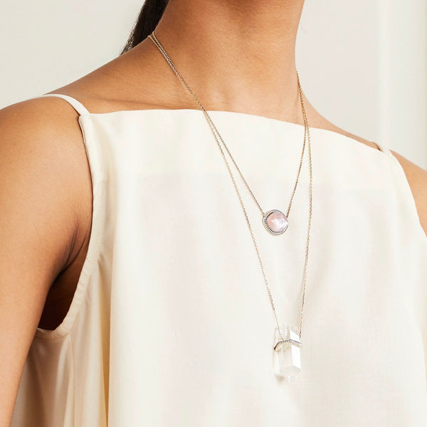 Noor Fares Noor Fares Guava Quartz Ajna Pendant