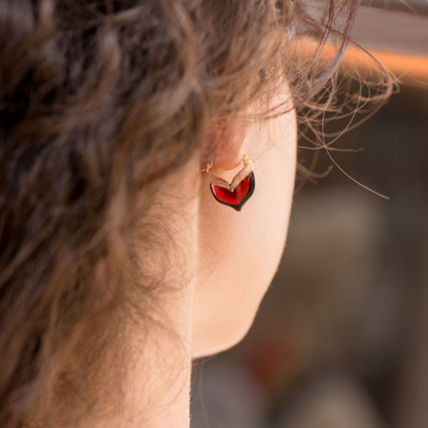 Noor Fares Noor Fares Madhya Carved Earrings