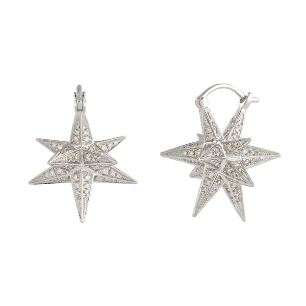 Noor Fares Noor Fares Merkaba Dormeuse Earrings