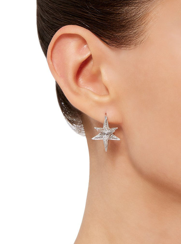 Noor Fares Noor Fares Merkaba Dormeuse Earrings