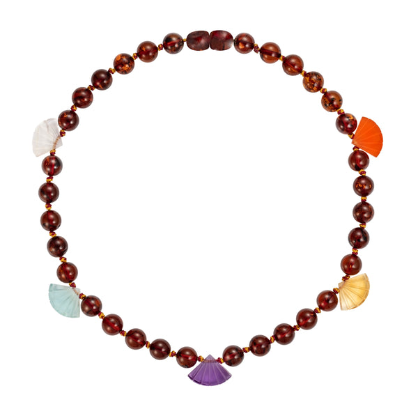 noor fares Noor Fares Multi-Coloured Fans