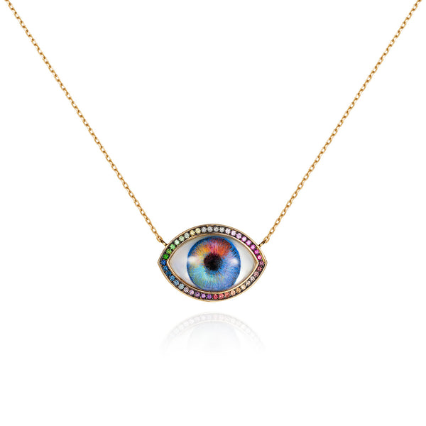 noor fares Noor Fares Personalised Eye Necklace