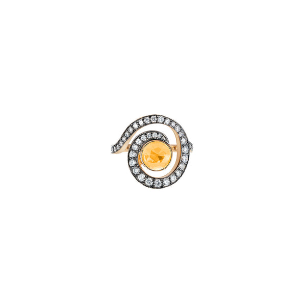 Noor Fares Noor Fares Planet Spiral Pinkie Ring