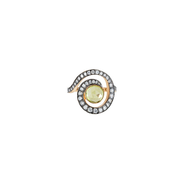 noor fares Noor Fares Planet Spiral Pinkie Ring