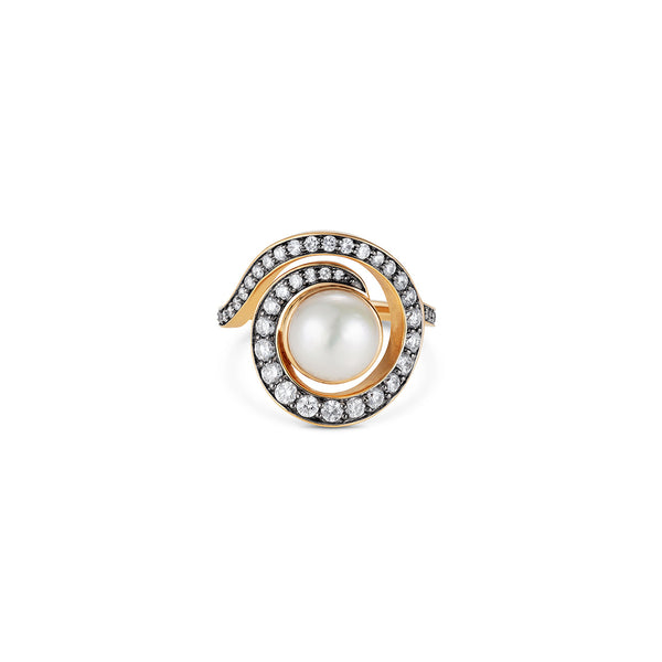 noor fares Noor Fares Planet Spiral Ring
