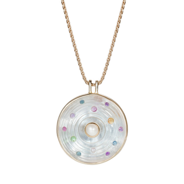 noor fares Noor Fares Rainbow Inle Amulet