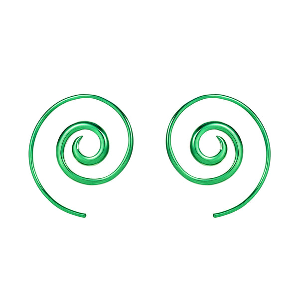 Noor Fares Noor Fares Rainbow Spiral Earrings