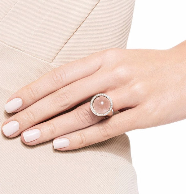 Noor Fares Noor Fares Rose Quartz Aurora Ring