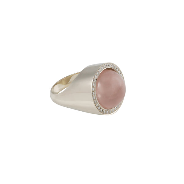 noor fares Noor Fares Rose Quartz Aurora Ring