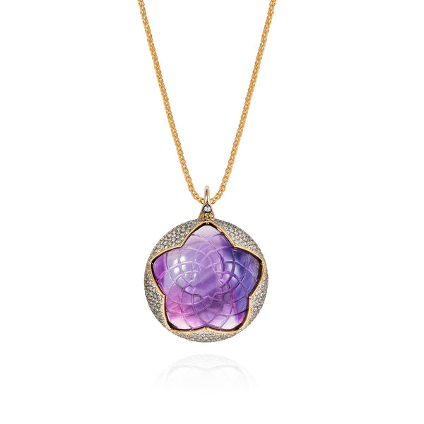 noor fares Noor Fares Sahasrara Amethyst Pendant