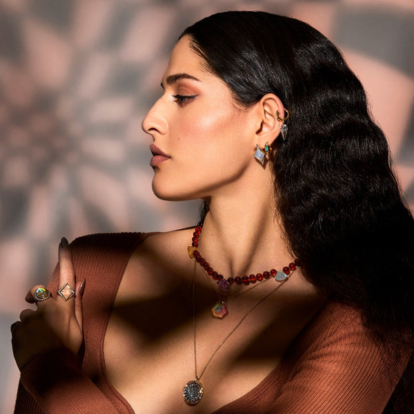 Noor Fares Noor Fares Samskara Painted Pendant