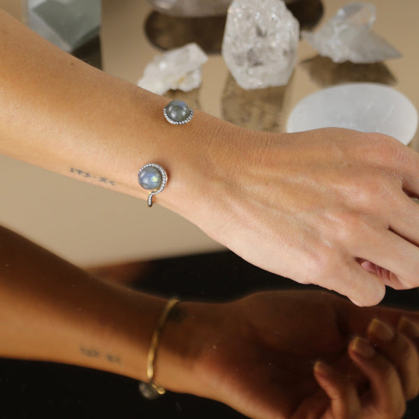 Noor Fares Noor Fares Tilsam Labradorite Cuff