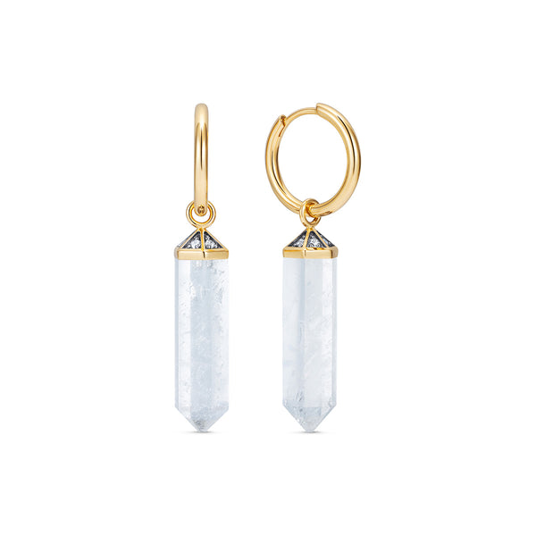 Noor Fares Noor Fares Vara Rock Crystal Earrings