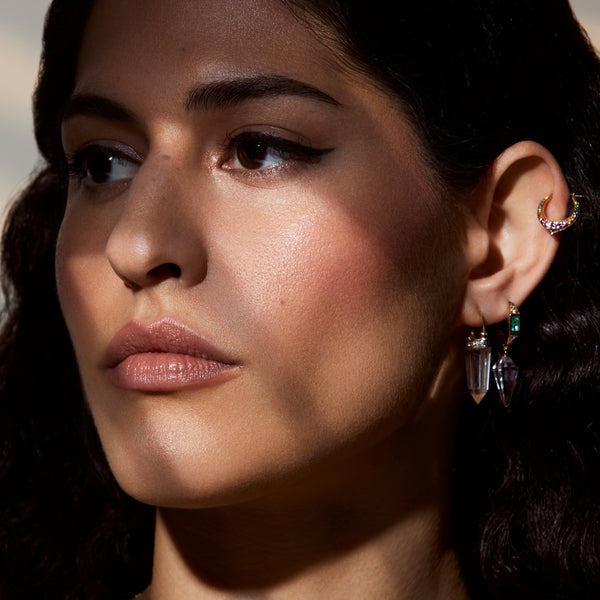 Noor Fares Noor Fares Vijnana Sapphire Hoops