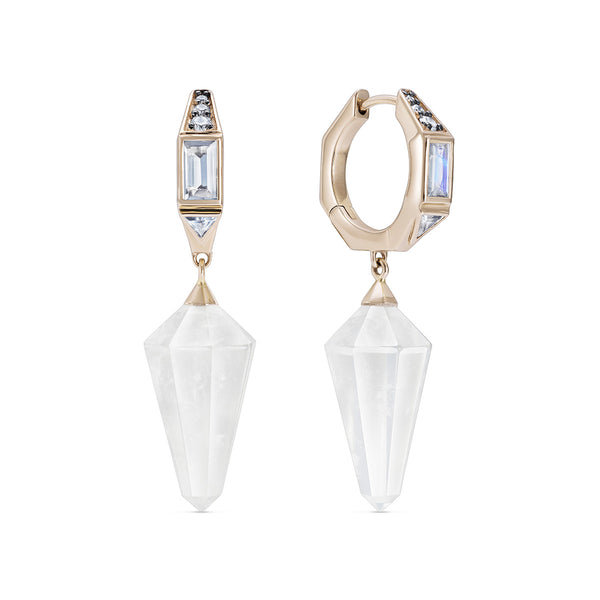 Noor Fares Noor Fares Samskara Moonstone Drop Earrings