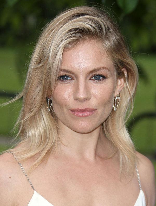 Noor Fares Noor Fares White Gold & Diamond Pendulum Earrings