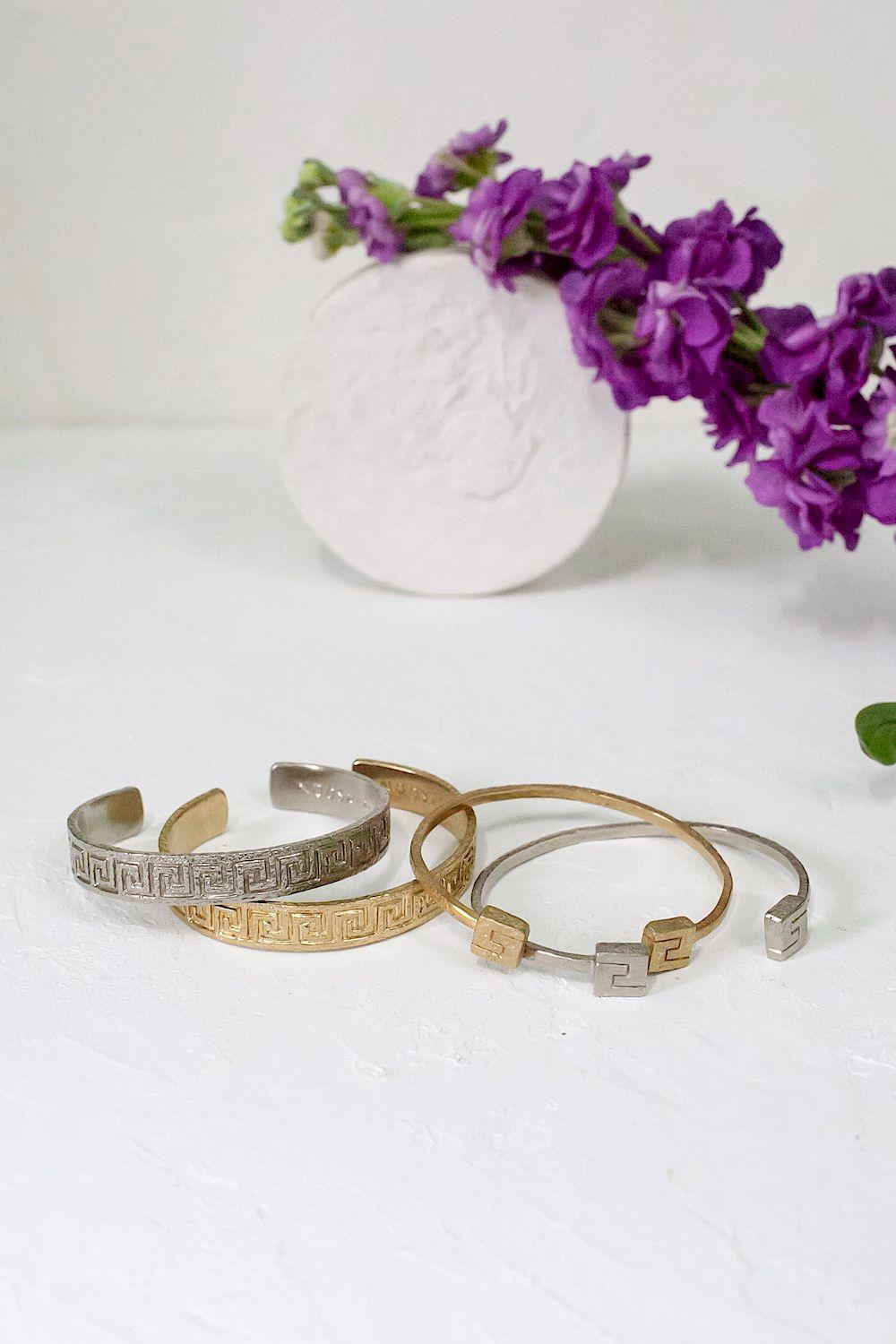 NOOSA Ariadne Cuff Bracelet Gold