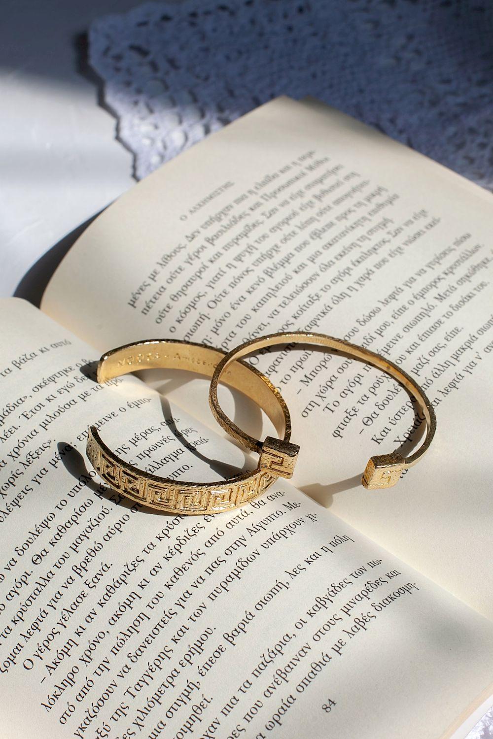 NOOSA Ariadne cuff bracelet gold